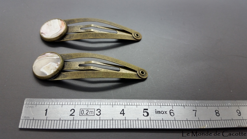 Taille des barrettes